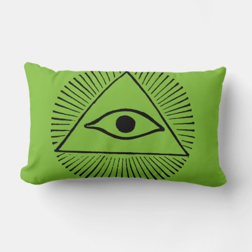 Eye Of God Lumbar Pillow