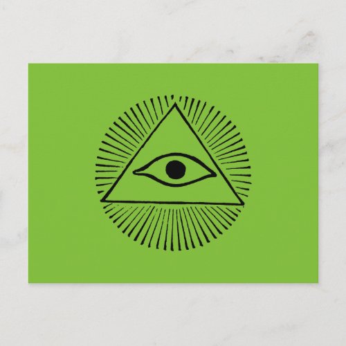 Eye Of God Postcard