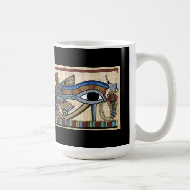 Eye of Horus Ancient Egyptian Art Mug (Right)