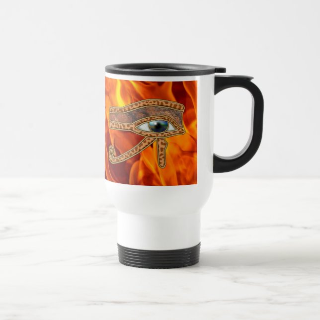 Eye of Horus Ancient Egyptian Art Mug (Right)