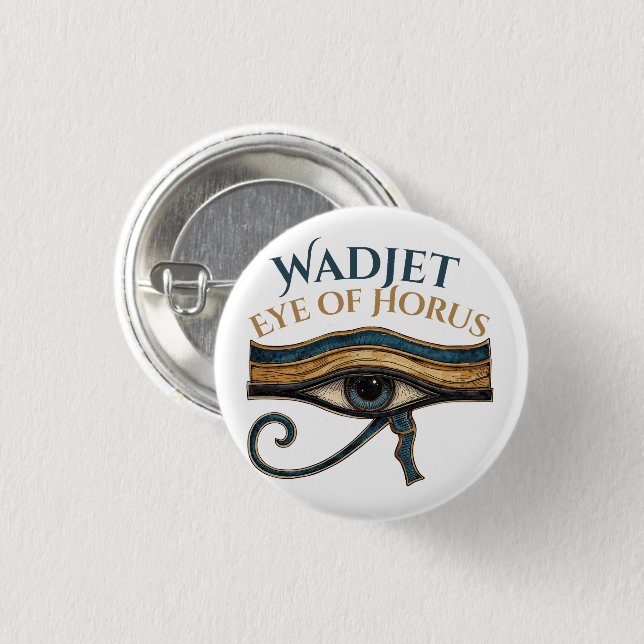 Eye of Horus Button (Front & Back)
