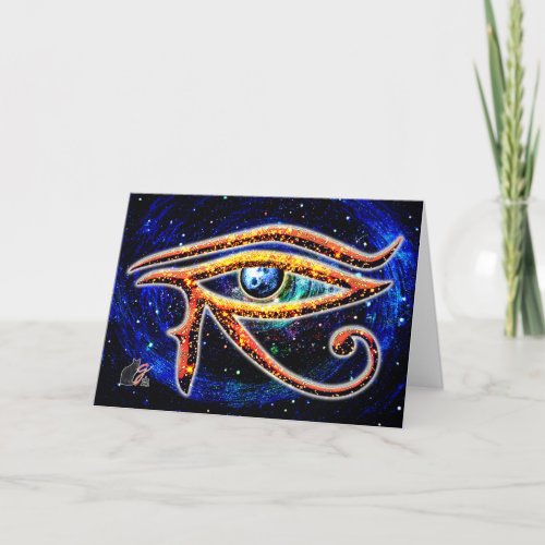 Eye Of Horus Card