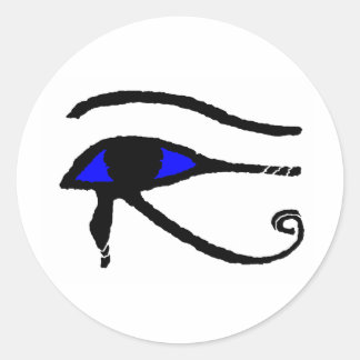 Eye_of_Horus Classic Round Sticker