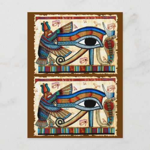 EYE OF HORUS Collection Postcard