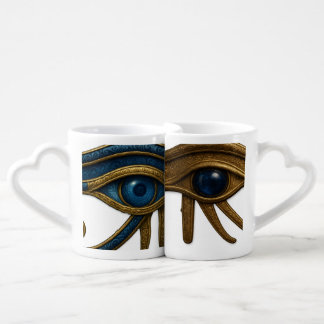 Eye of Horus Couples Mugs – Ancient Egyptian Prote