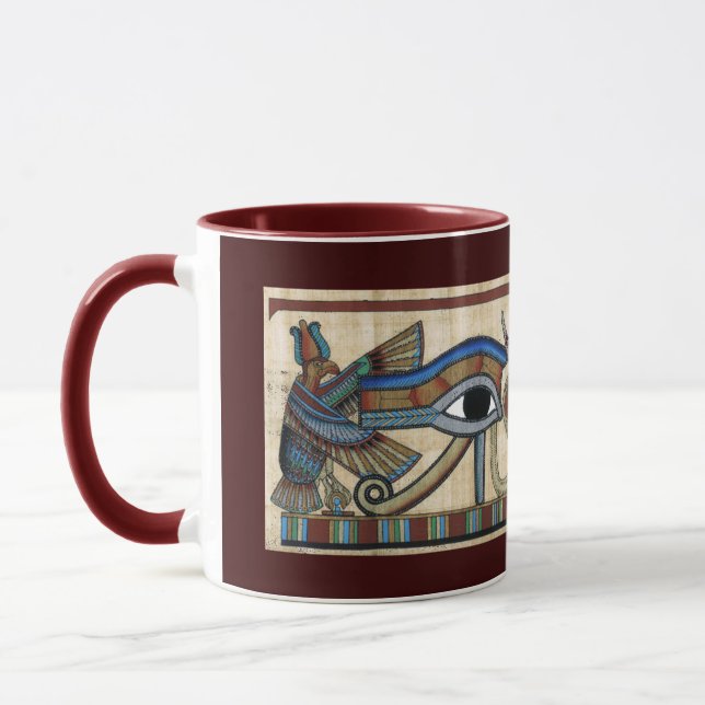 Eye of Horus Egyptian Mug (Left)