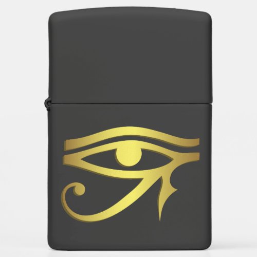 Eye of horus Egyptian symbol black Zippo Lighter