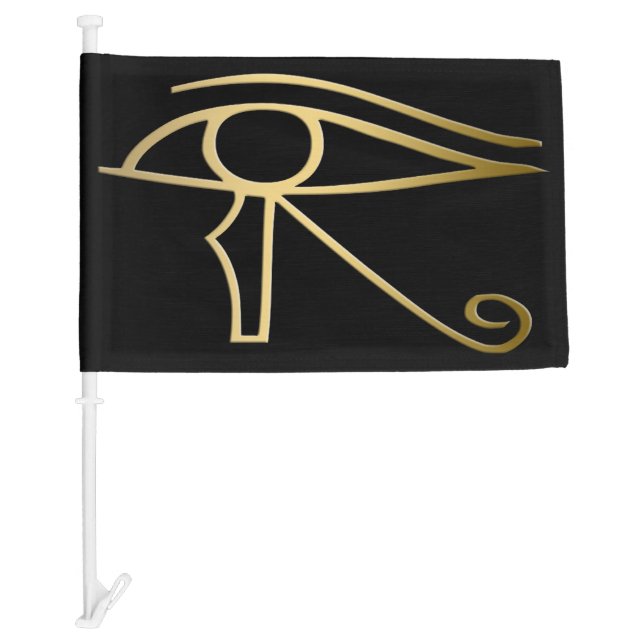 Eye of Horus Egyptian symbol Car Flag (Front)