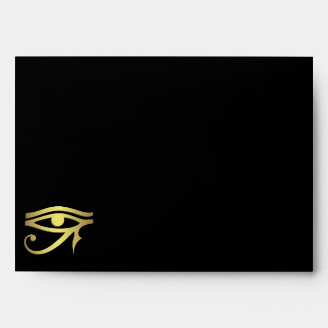 Eye of horus Egyptian symbol Envelope (Front)