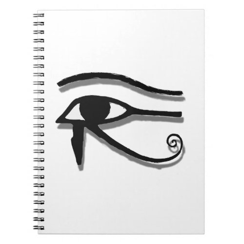 Eye Of Horus Egyptian Symbol Ink Drawing Notebook