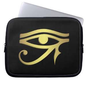 Eye of horus Egyptian symbol Laptop Sleeve