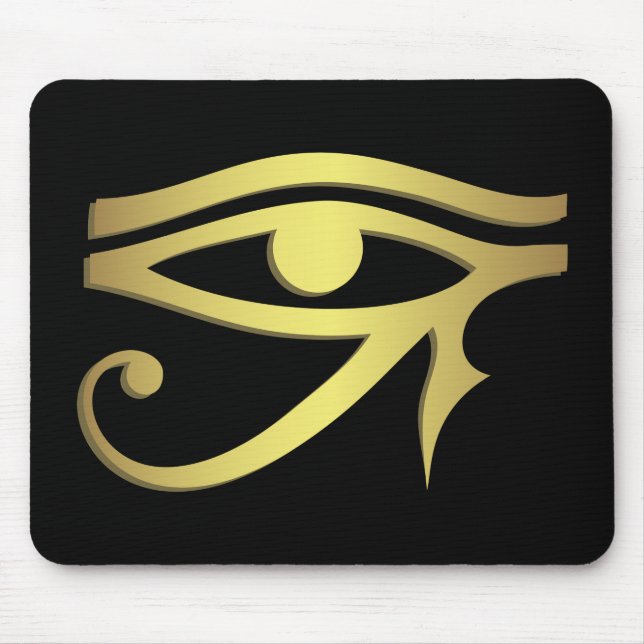 Eye of horus Egyptian symbol Mouse Pad (Front)