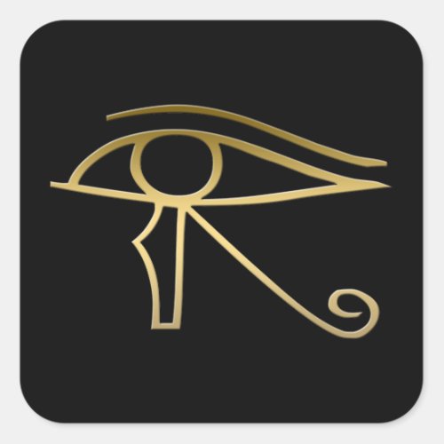 Eye of Horus Egyptian symbol Square Sticker