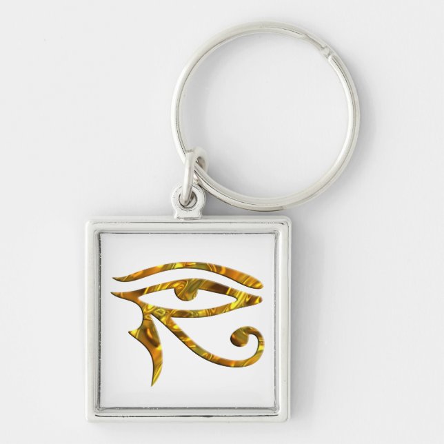Eye Of Horus - GOLD Keychain (Front)