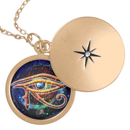 Eye Of Horus Gold Plated Necklace