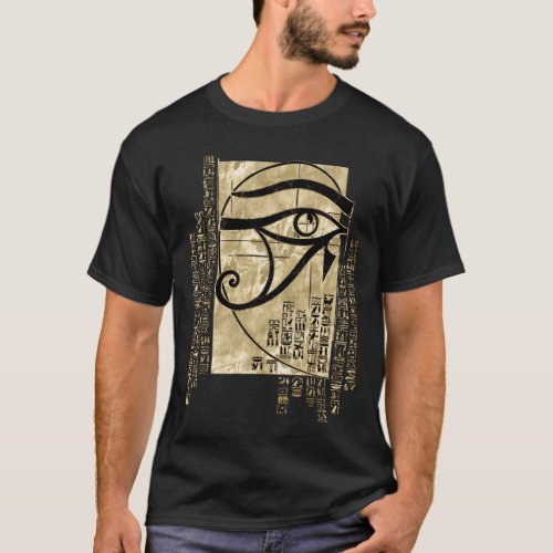 Eye of Horus _ Golden Ratio  T_Shirt