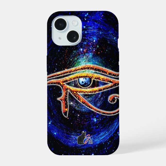 Eye Of Horus Iphone Case (Back)