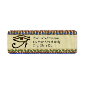 Eye of Horus Label
