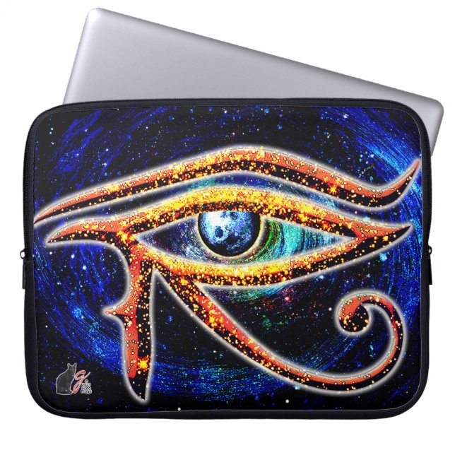 Eye Of Horus Laptop Sleeve (Front)
