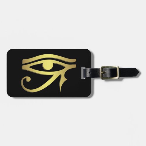 Eye of horus luggage tag