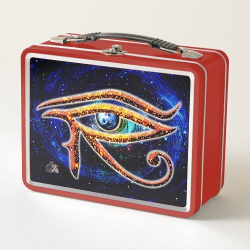 Eye Of Horus Metal Lunchbox