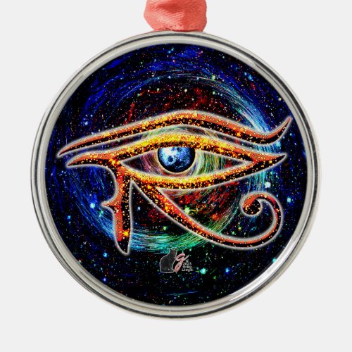 Eye Of Horus Metal Ornament