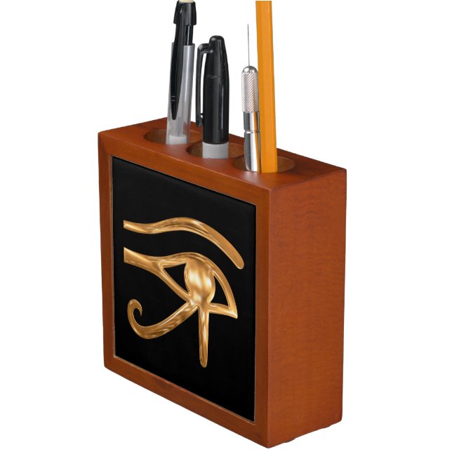 Eye of Horus Pencil Holder (In Situ)