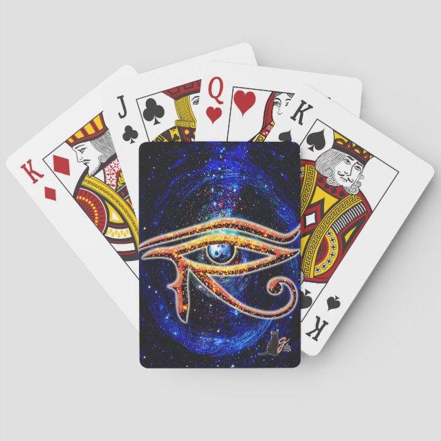 Eye Of Horus Poker Cards (Back)
