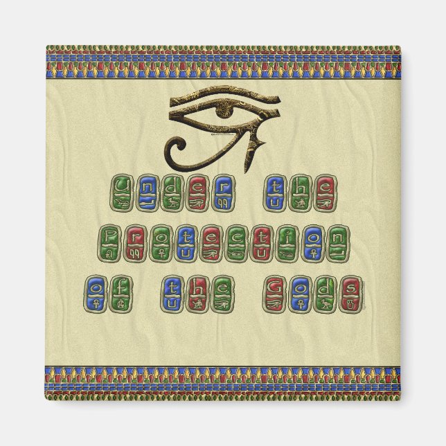 Eye of Horus Protection Magnets (Front)