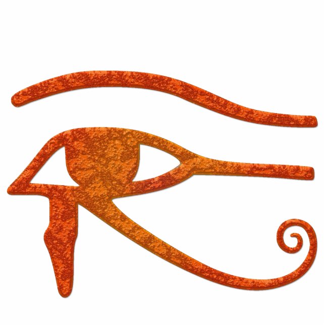 EYE OF HORUS RA Ancient Egypt Sculpted Gift Statuette (Front)