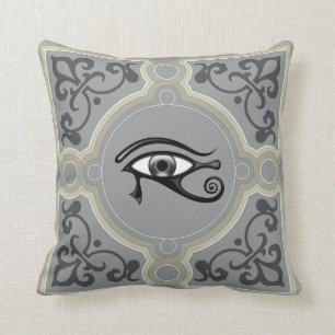 EYE OF HORUS THROW PILLOW