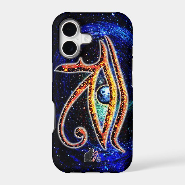 Eye Of Horus Tough Case-Mate iPhone Case (Back)