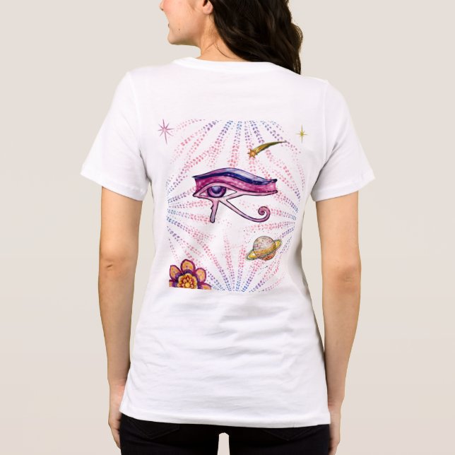 Eye of Horus Tri-Blend Shirt (Back)
