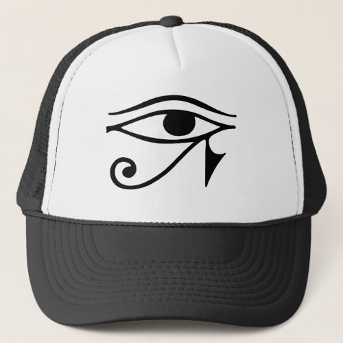 eye of horus trucker hat