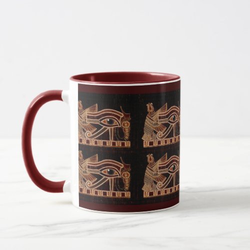 Eye of Horus Wadjet Egyptian Art Mug