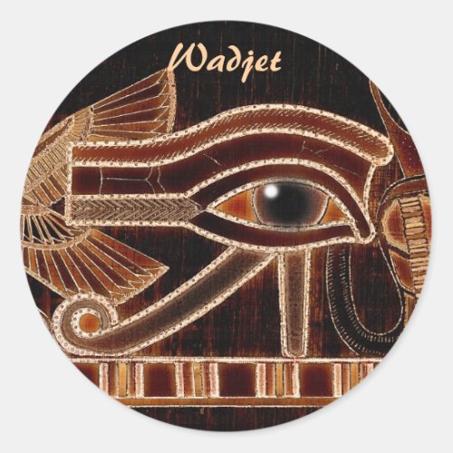 EYE OF HORUS Wadjet Egyptian Art Stickers