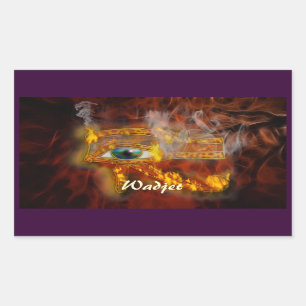 Eye of Horus Wadjet Egyptian Art Stickers