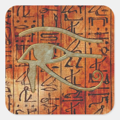 EYE OF HORUS Wadjet Egyptian Art Stickers