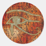 EYE OF HORUS Wadjet Egyptian Art Stickers