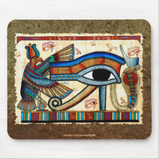 EYE OF HORUS, WADJET Egyptian Mousepad