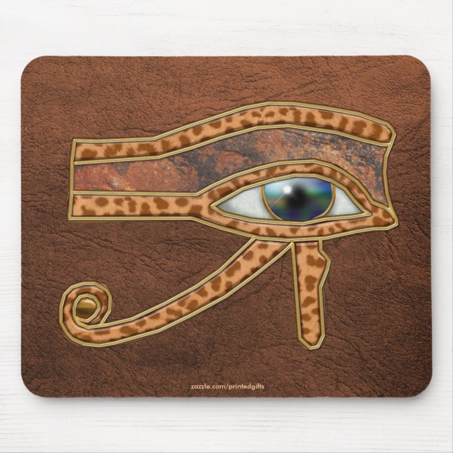EYE OF HORUS, WADJET Egyptian Mousepad (Front)