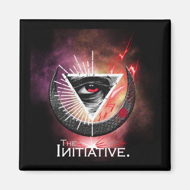 Eye Of Initiative Cosmic Basic  Magnet (Front)