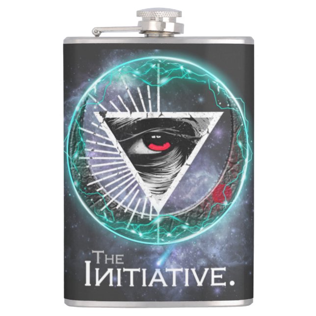 Eye of Initiative Spark Flask (Front)