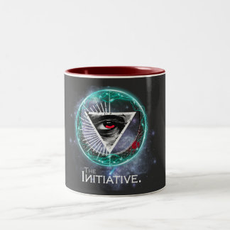 Eye of Initiative Spark Two-Tone Coffee Mug