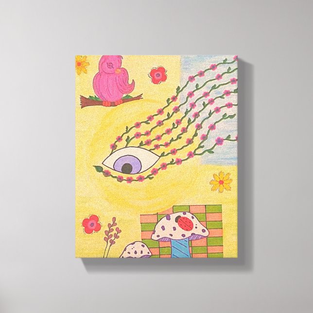 Eye of Nature  Canvas Print (Front)