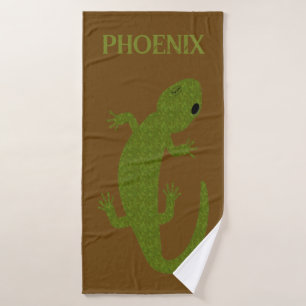 Eye of Newt Goblincore Macabre Halloween Custom Bath Towel