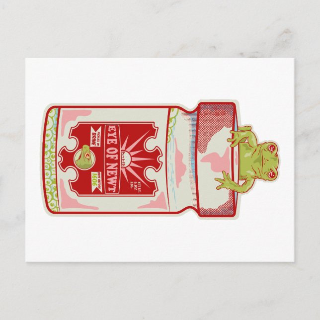 Eye of newt Macbeth Postcard (Front)