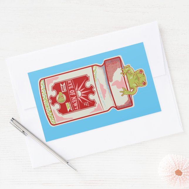 Eye of newt Macbeth Rectangular Sticker (Envelope)