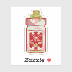 Eye of newt Macbeth Sticker