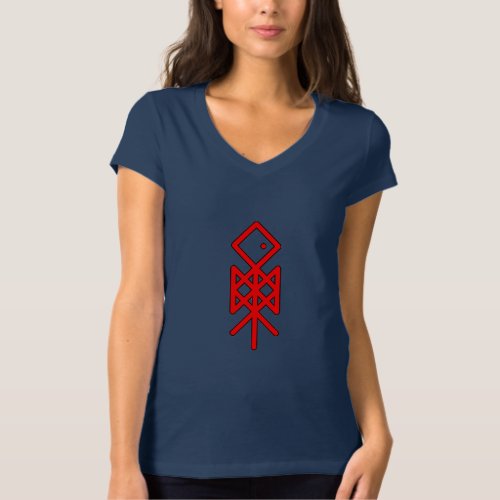 Eye of Odin Viking Bindrune Womens T_Shirt